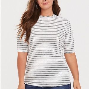 Torrid striped tee